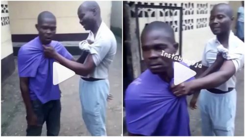 Two Men Fights Dirty Over Cigarette in Rumuibekwe