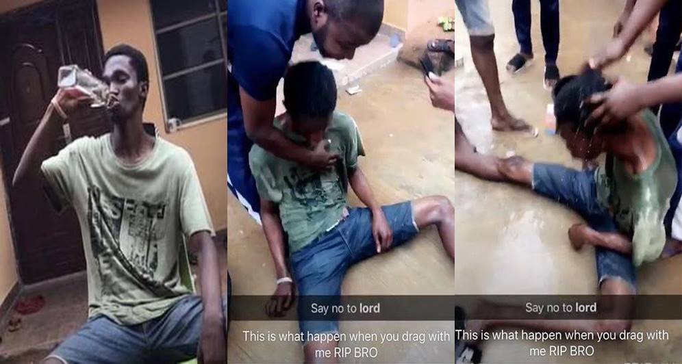 UNAAB Student Hospitalised After A ₦5k Bet to Drink a Bottle Of Gin