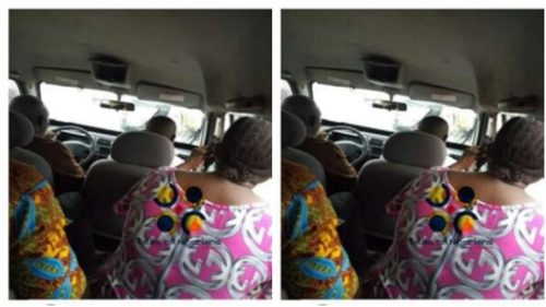 Woman Does Conductor For Her Husband While He Drives (Photo)