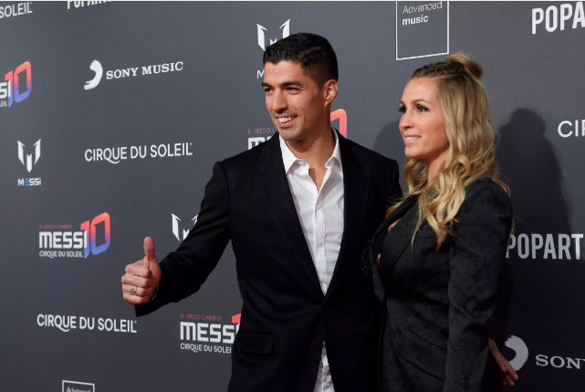 Lionel Messi’s Wife Supports Him As He Attends Movie Premier About Himself (Photos)