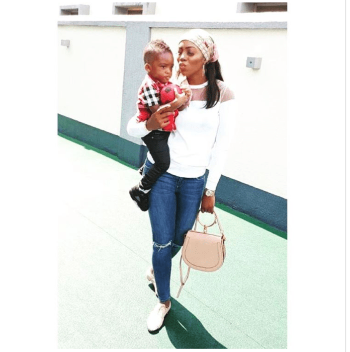 Photos Of Tiwa Savage And Her Son JamJam - Wapaz.co