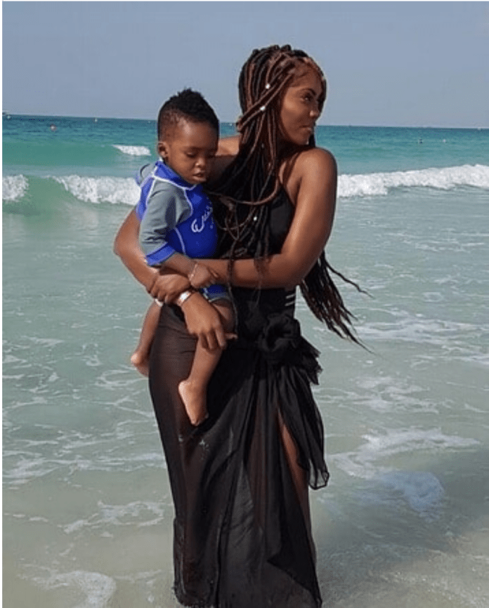 Photos Of Tiwa Savage And Her Son JamJam