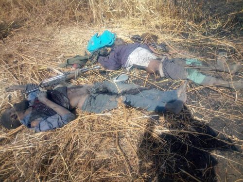Charms, Drugs Recovered As Boko Haram Members Flee During Gunfire With Soldiers (Graphic Photos)