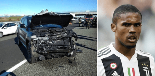 Juventus Star Escapes Death After Being Involved In Car Accident (Photos)