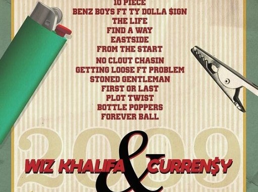 Lyrics-Bottle Poppers Song-Wiz Khalifa & CurrenSy
