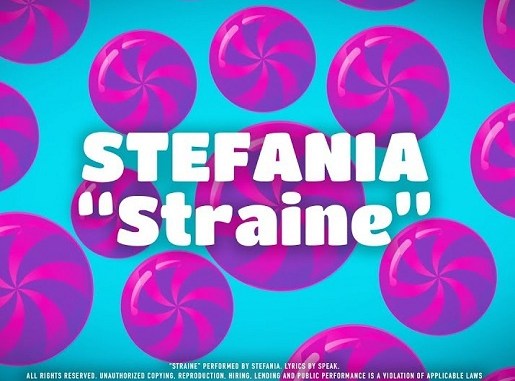 Versuri de cântec de Stefania Straine
