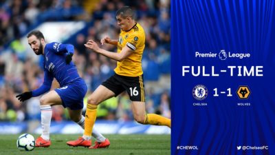 Chelsea vs Wolves 1-1 Highlights And Goals