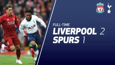 Liverpool vs Tottenham 2-1 Highlights And Goals