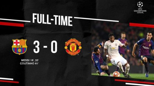 Barcelona vs Manchester United 3-0 Highlights And Goals